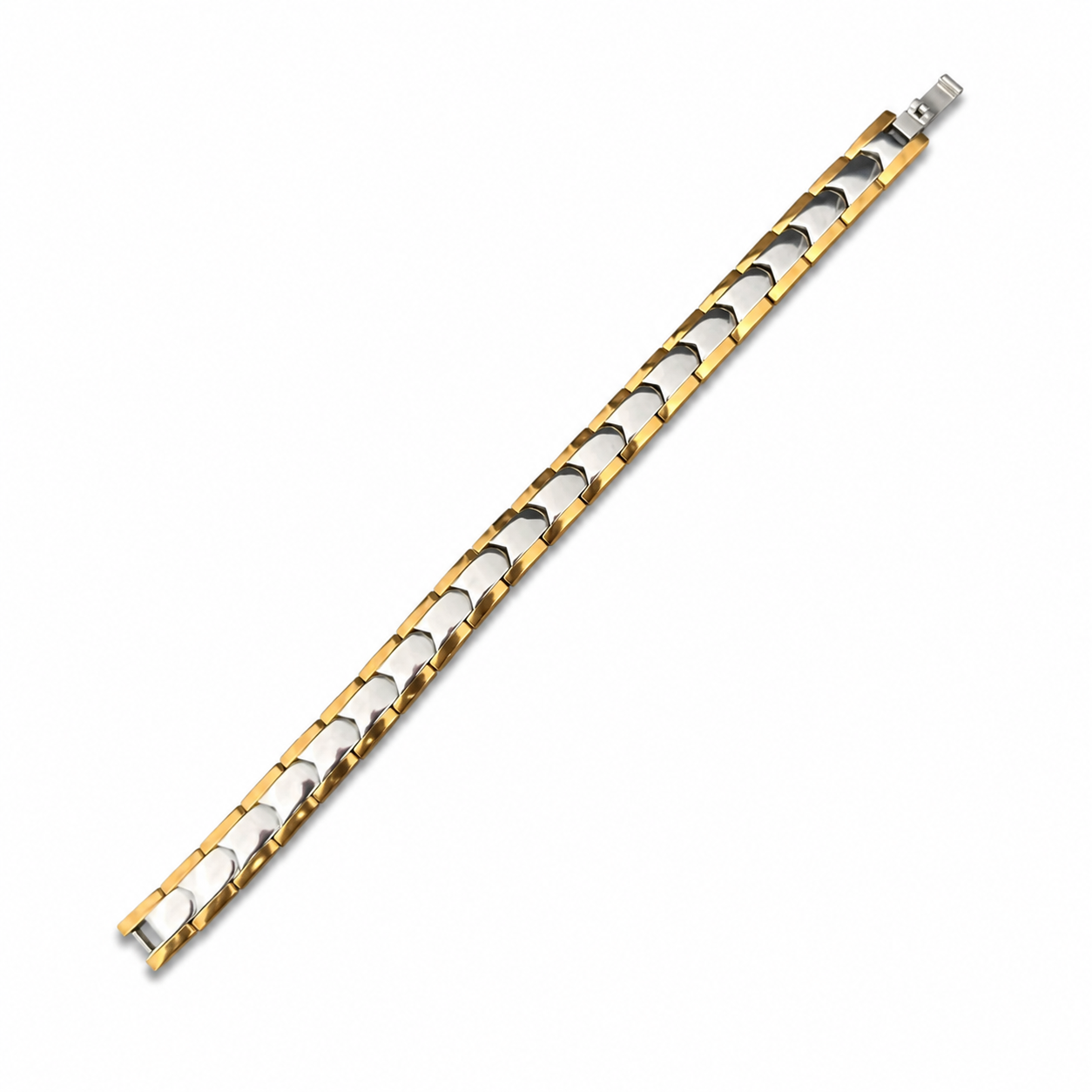 Vector Link Bracelet (Dual Tone)