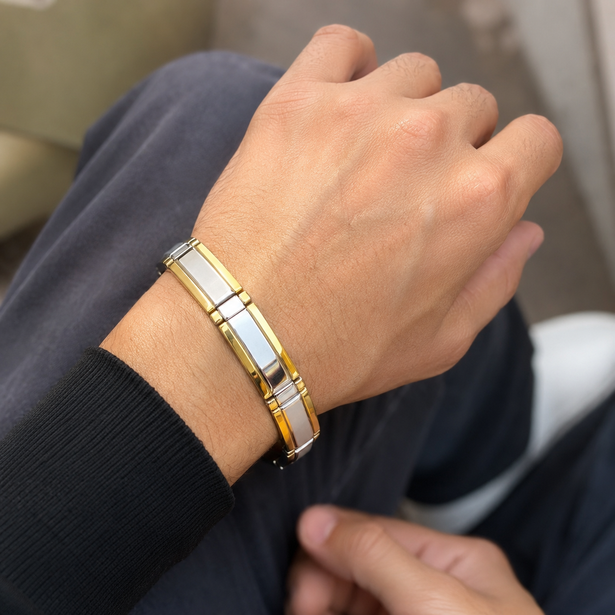 Prime Link Bracelet (Dual Tone)