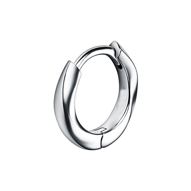 Urban Aura Silver Earring For Men (1 Piece)