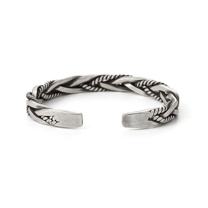 Twisted Cuff Bracelet (925SS)