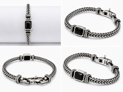 Black Onyx Bracelet (925 SS)