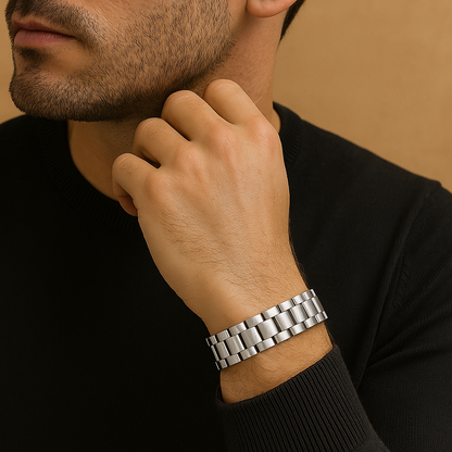 Presidential Gold Link Bracelet