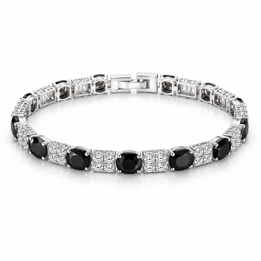 Onyx Elite Tennis Bracelet
