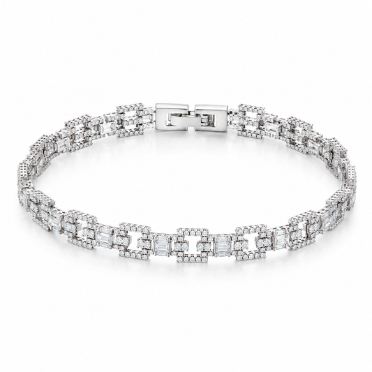 Monaco Link Tennis Bracelet