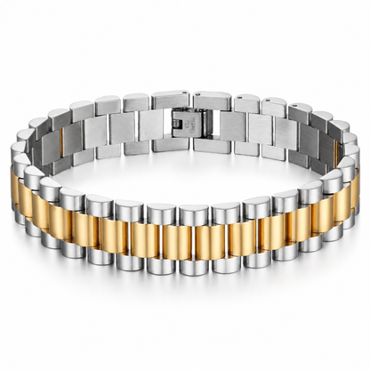 Presidential Gold Link Bracelet