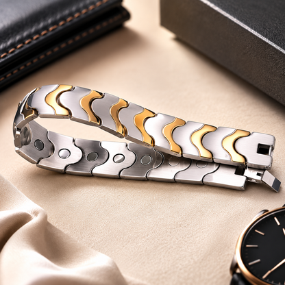 Regal Wave Magnetic Bracelet