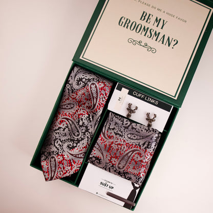 Groomsman Paisley Gift Box