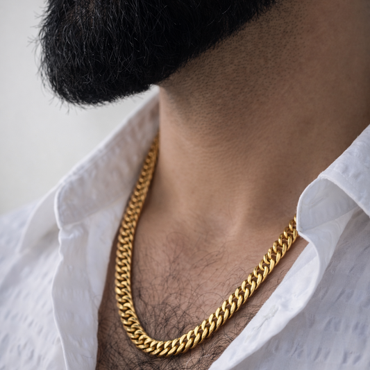 OG Cuban Link Gold Chain 8mm