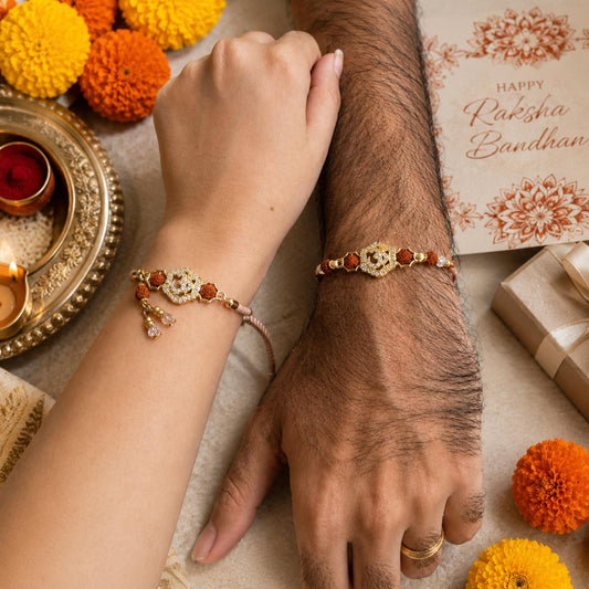 Divine Om Bhai-Bhabhi Rakhi